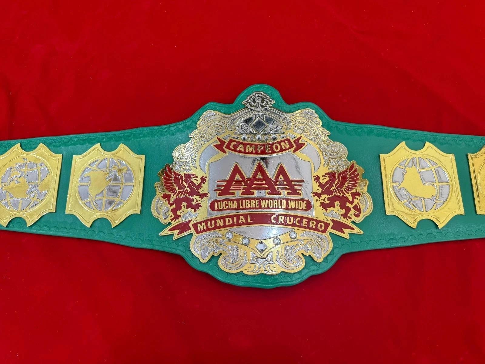 AAA World Cruiserweight Championship Replica Title Belt
