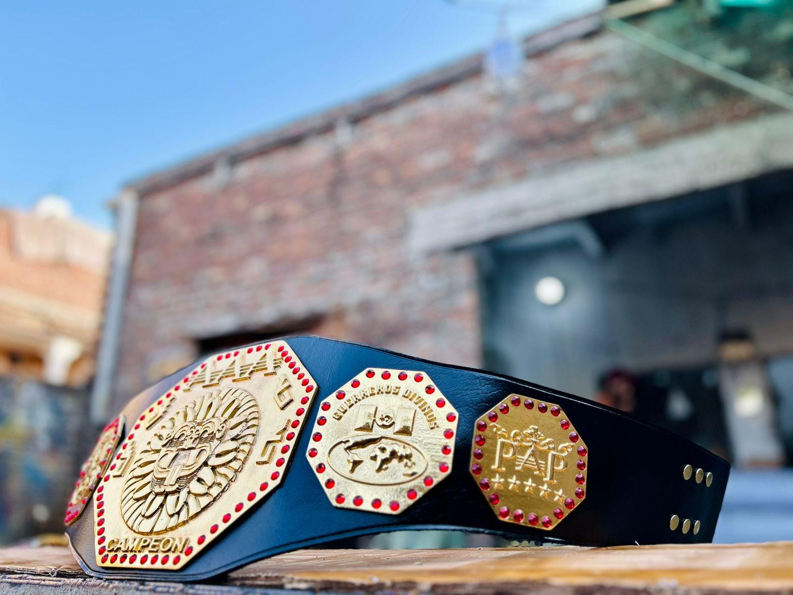 AAA Mexico World Heavyweight Championship Replica Title Belt