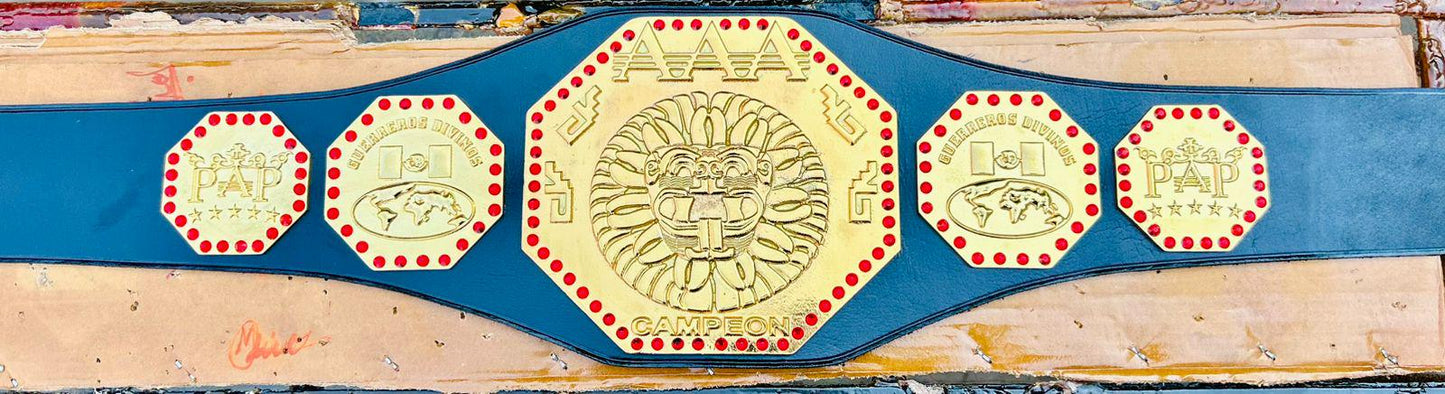 AAA Mexico World Heavyweight Championship Replica Title Belt