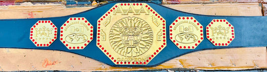 AAA Mexico World Heavyweight Championship Replica Title Belt