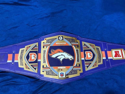 Denver Broncos American Football Fans Championship Belt