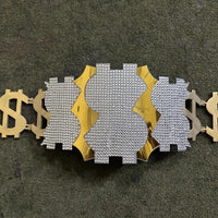 Million Dollar Man Championship Belt Replica Gold Wrestling Title
