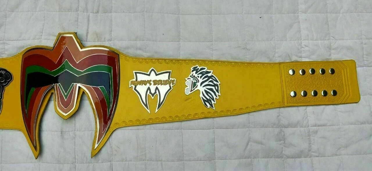 Ultimate Warrior Wrestling Championship Replica Belt