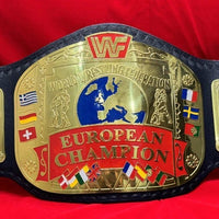 European Wrestling Championship Replica Title Belt