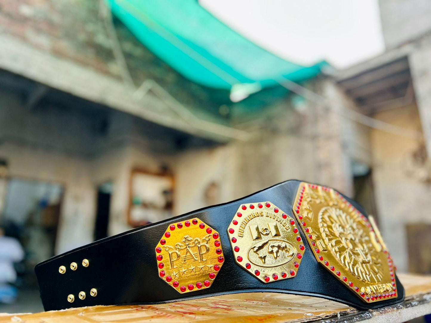 AAA Mexico World Heavyweight Championship Replica Title Belt