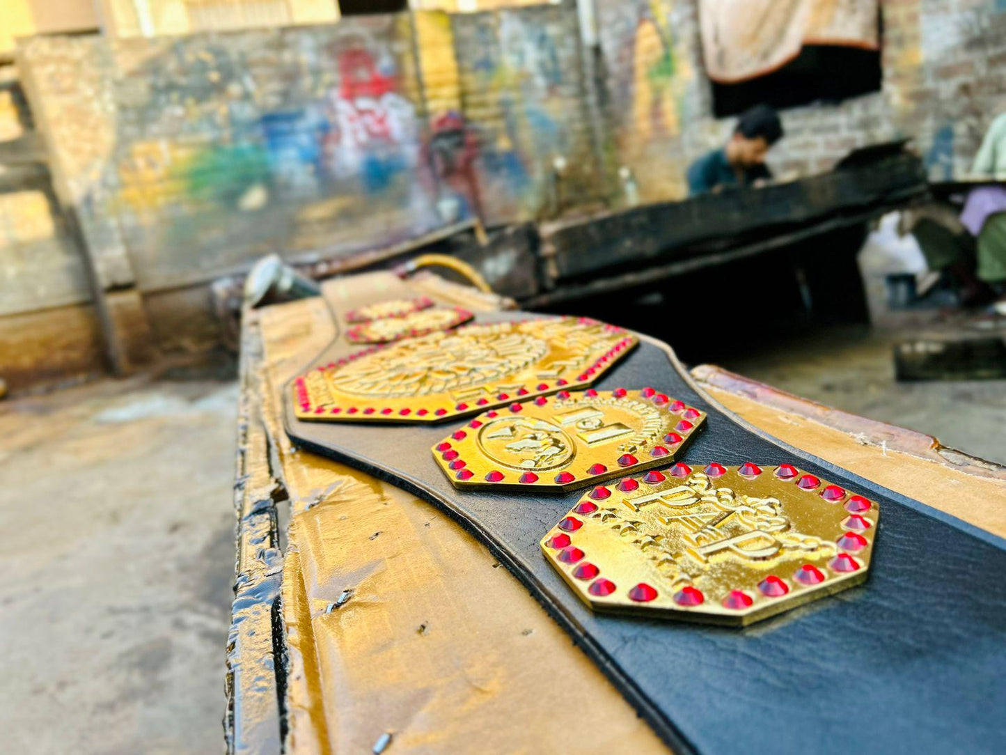 AAA Mexico World Heavyweight Championship Replica Title Belt