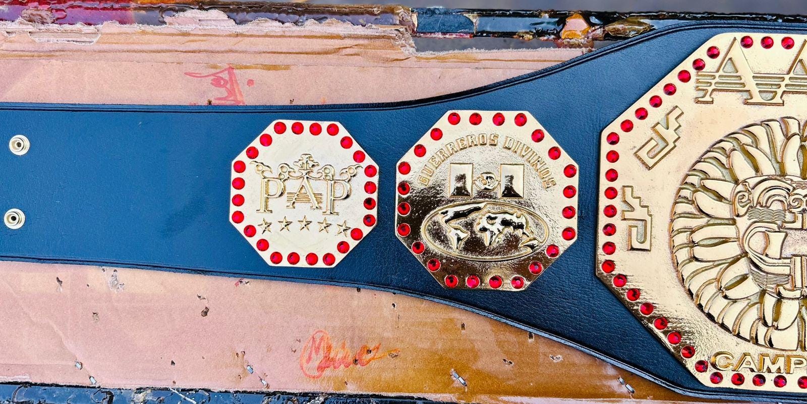 AAA Mexico World Heavyweight Championship Replica Title Belt
