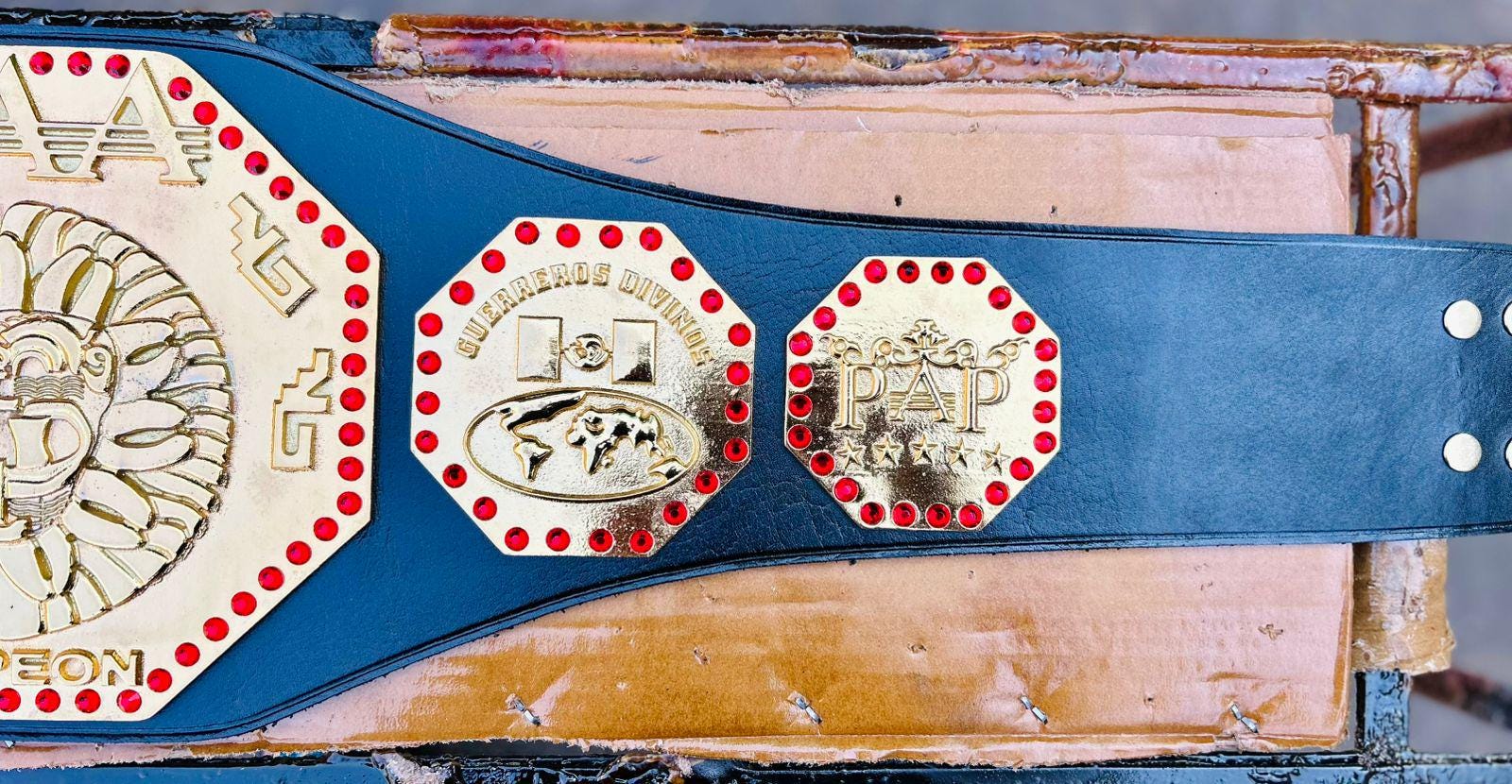 AAA Mexico World Heavyweight Championship Replica Title Belt