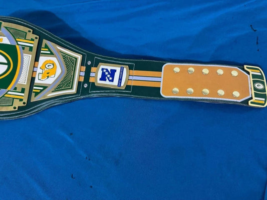 Green Bay Packers Championship Wrestling Belt American Football Fans