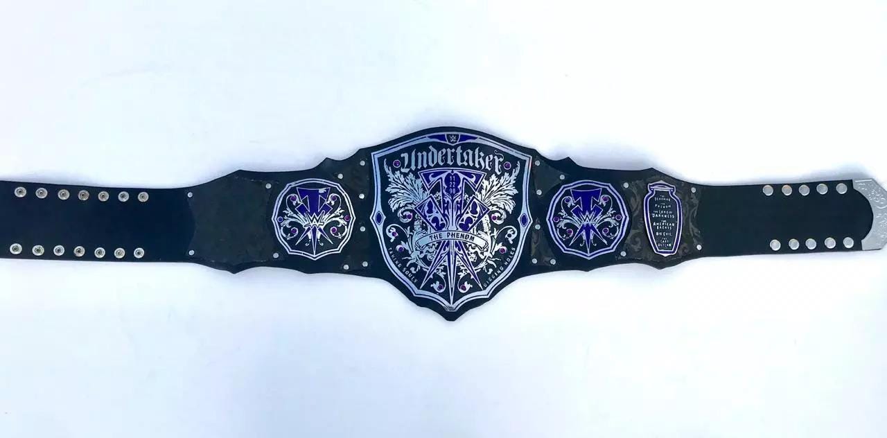 Undertaker World Heavyweight Wrestling Championship Replica Belt