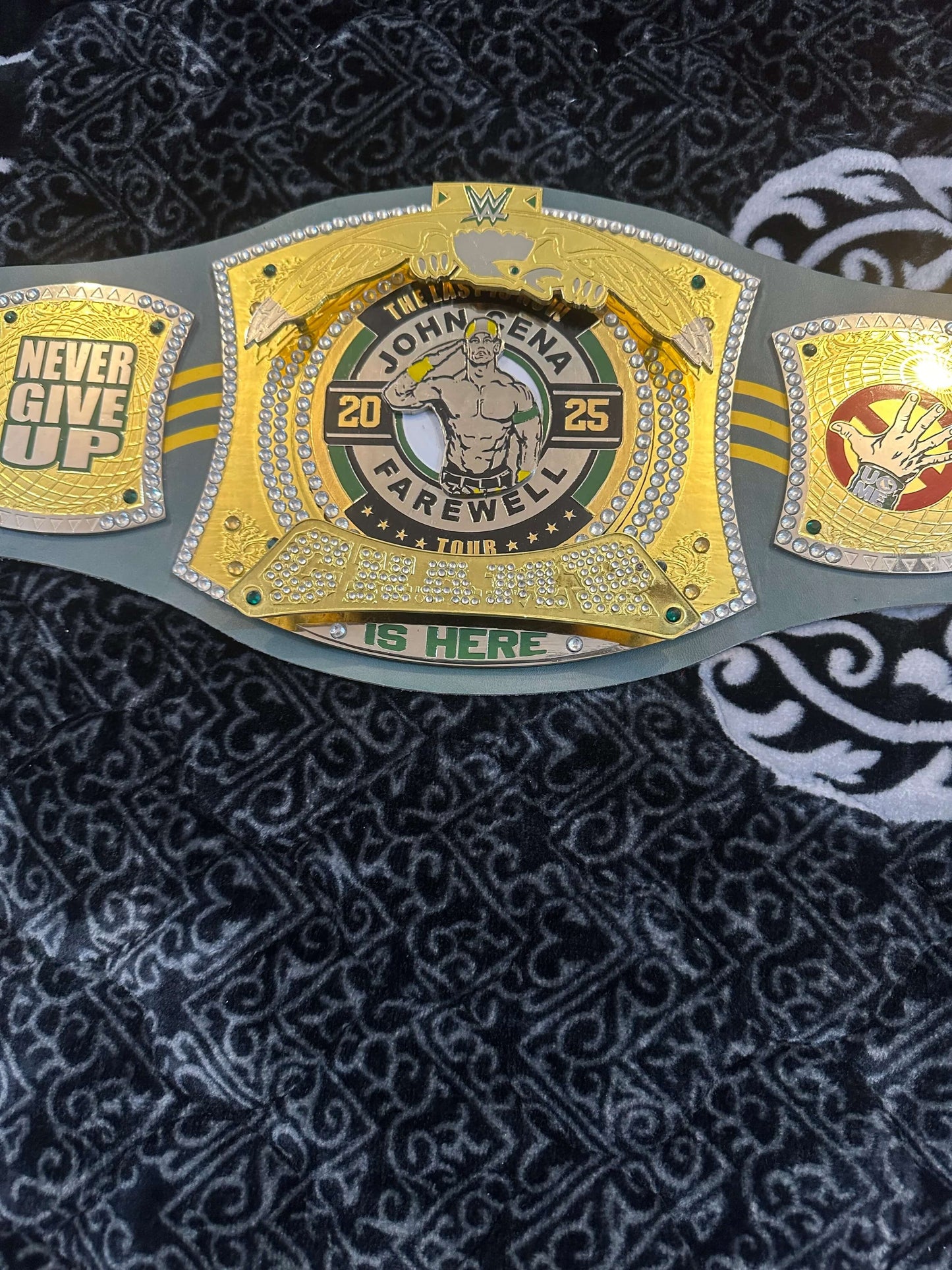 WWE John Cena Farewell Tour 2025 Perth Spinner Championship Replica Belt