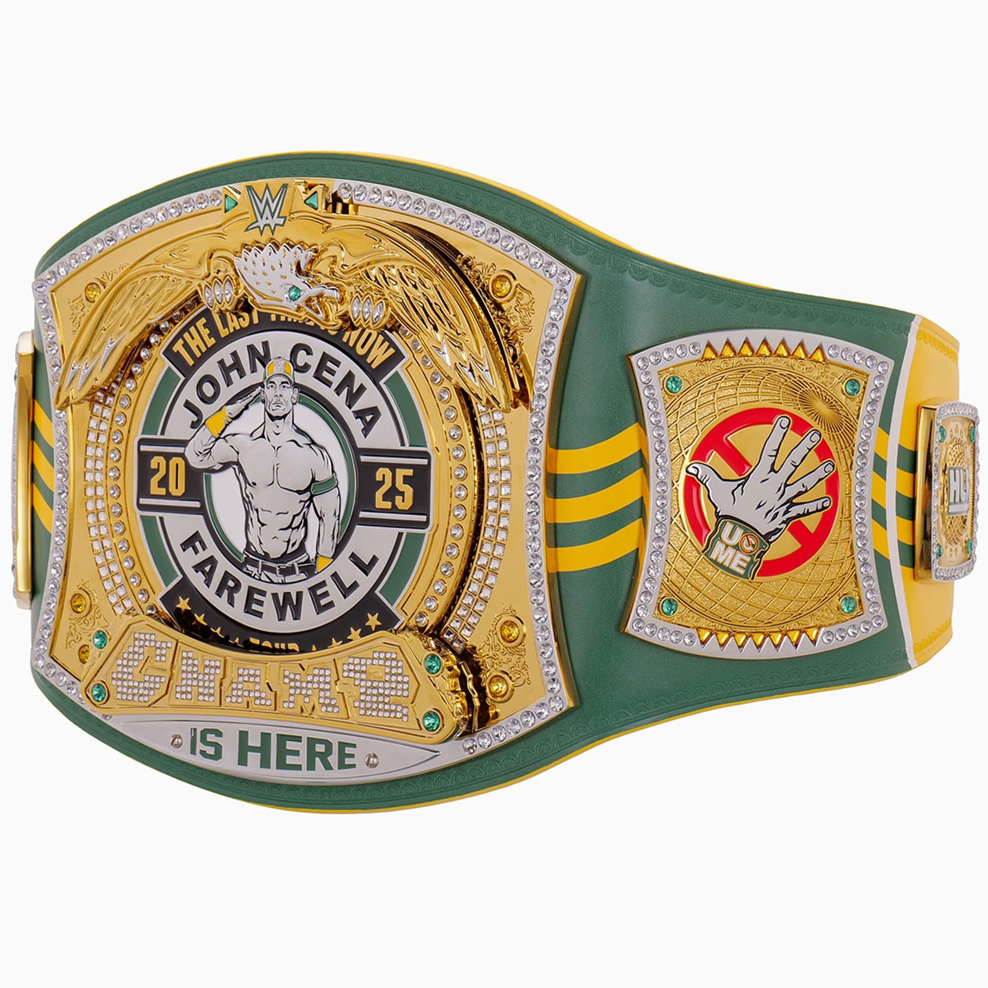 John Cena Farewell Tour 2025 Spinner Championship Replica Belt