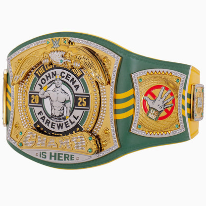 John Cena Farewell Tour 2025 Spinner Championship Replica Belt
