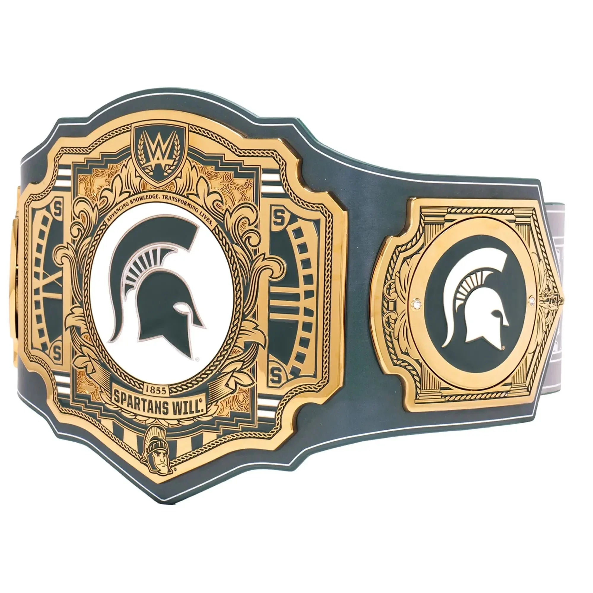 Michigan State Spartans WWE Legacy Title Belt 6MM