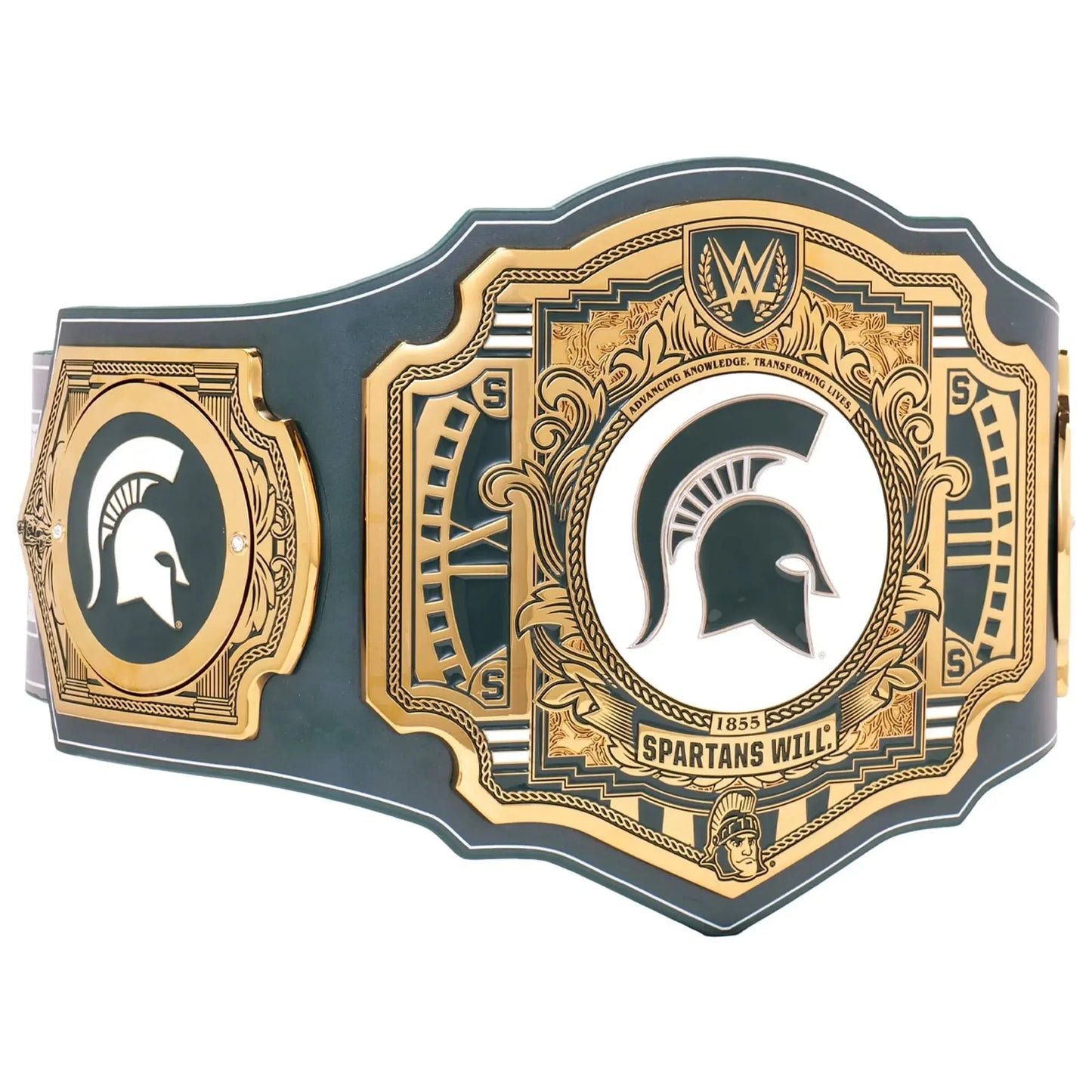 Michigan State Spartans WWE Legacy Title Belt 4MM
