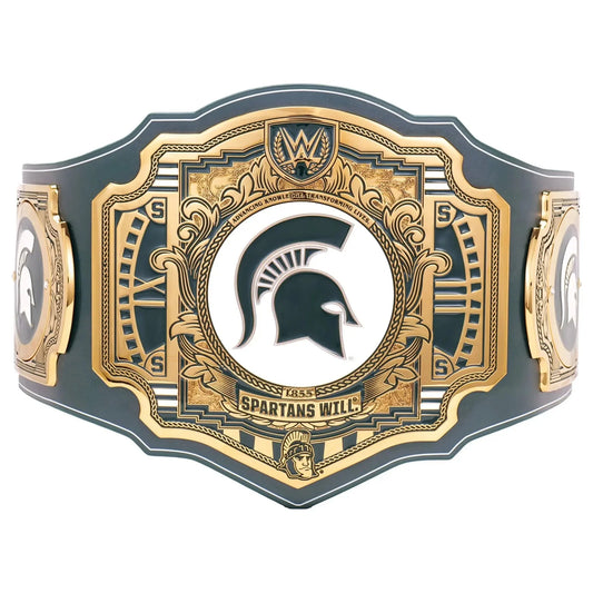 Michigan State Spartans WWE Legacy Title Belt 2MM