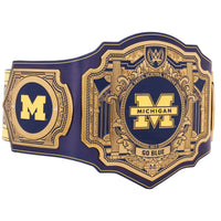 Michigan Wolverines WWE Legacy Title Belt 4mm