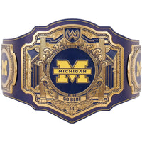 Michigan Wolverines WWE Legacy Title Belt 2mm