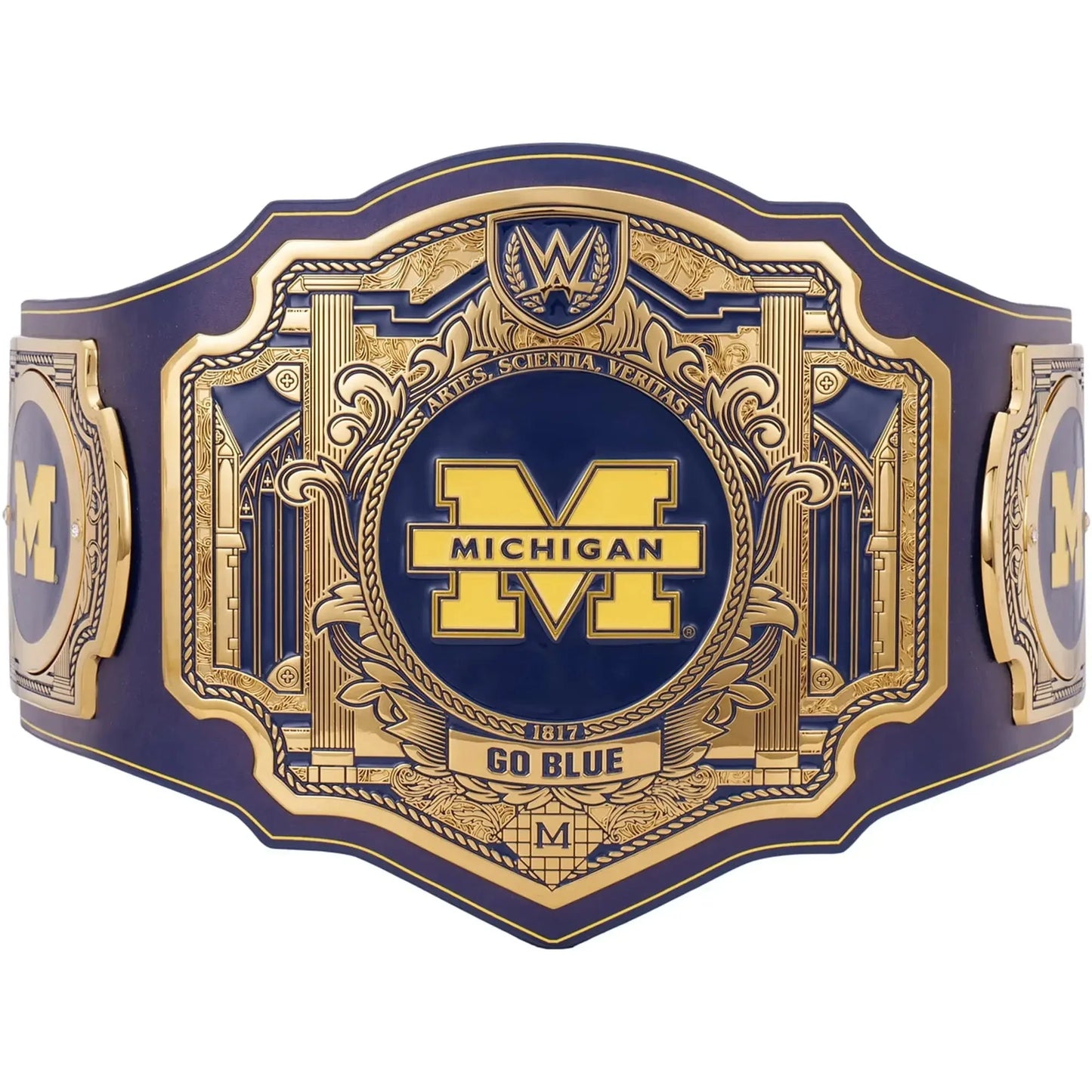 Michigan Wolverines WWE Legacy Title Belt 2mm