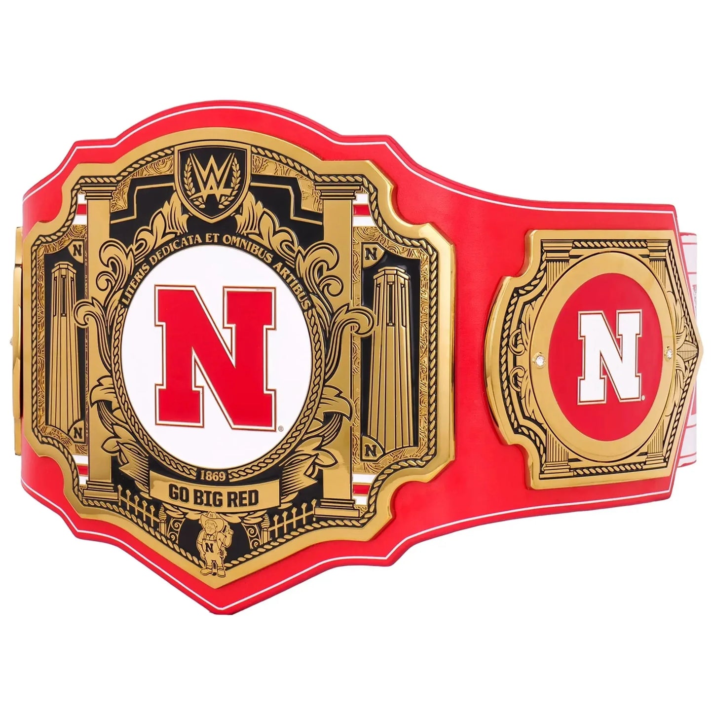 Nebraska Huskers WWE Legacy Title Belt 6MM