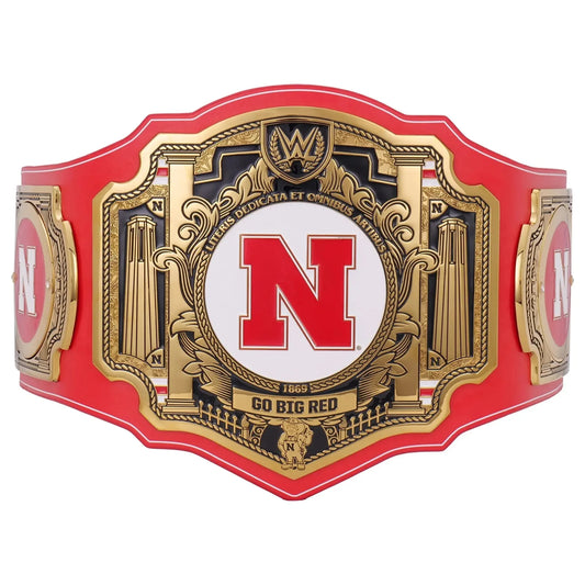 Nebraska Huskers WWE Legacy Title Belt 2MM