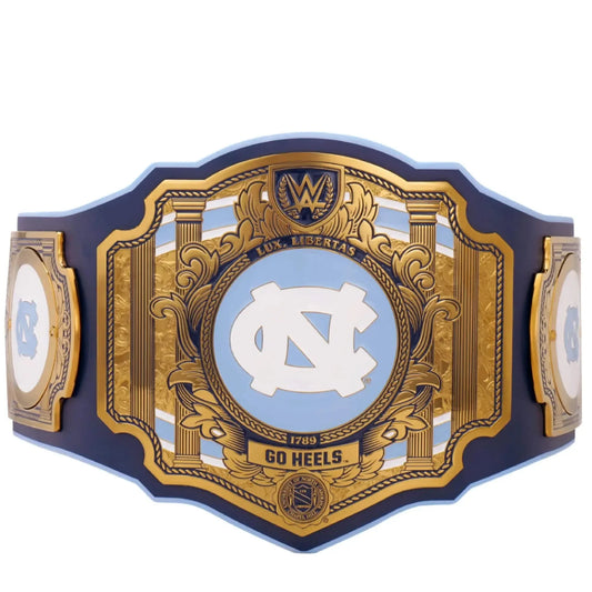 North Carolina Tar Heels WWE Legacy Title Belt 2MM