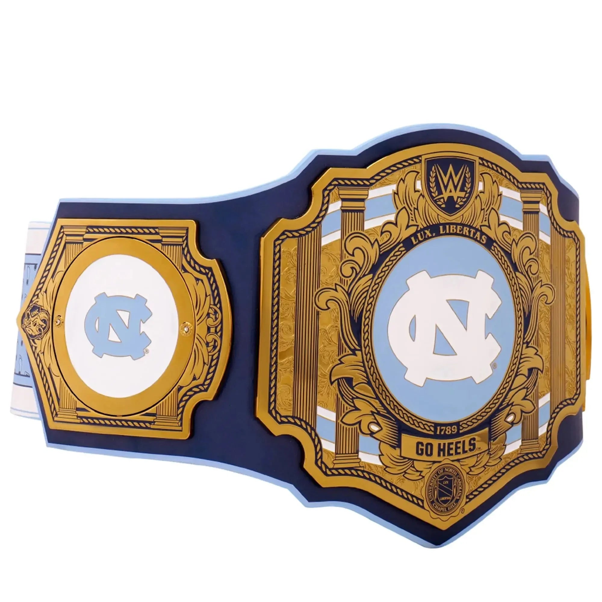 North Carolina Tar Heels WWE Legacy Title Belt 4MM