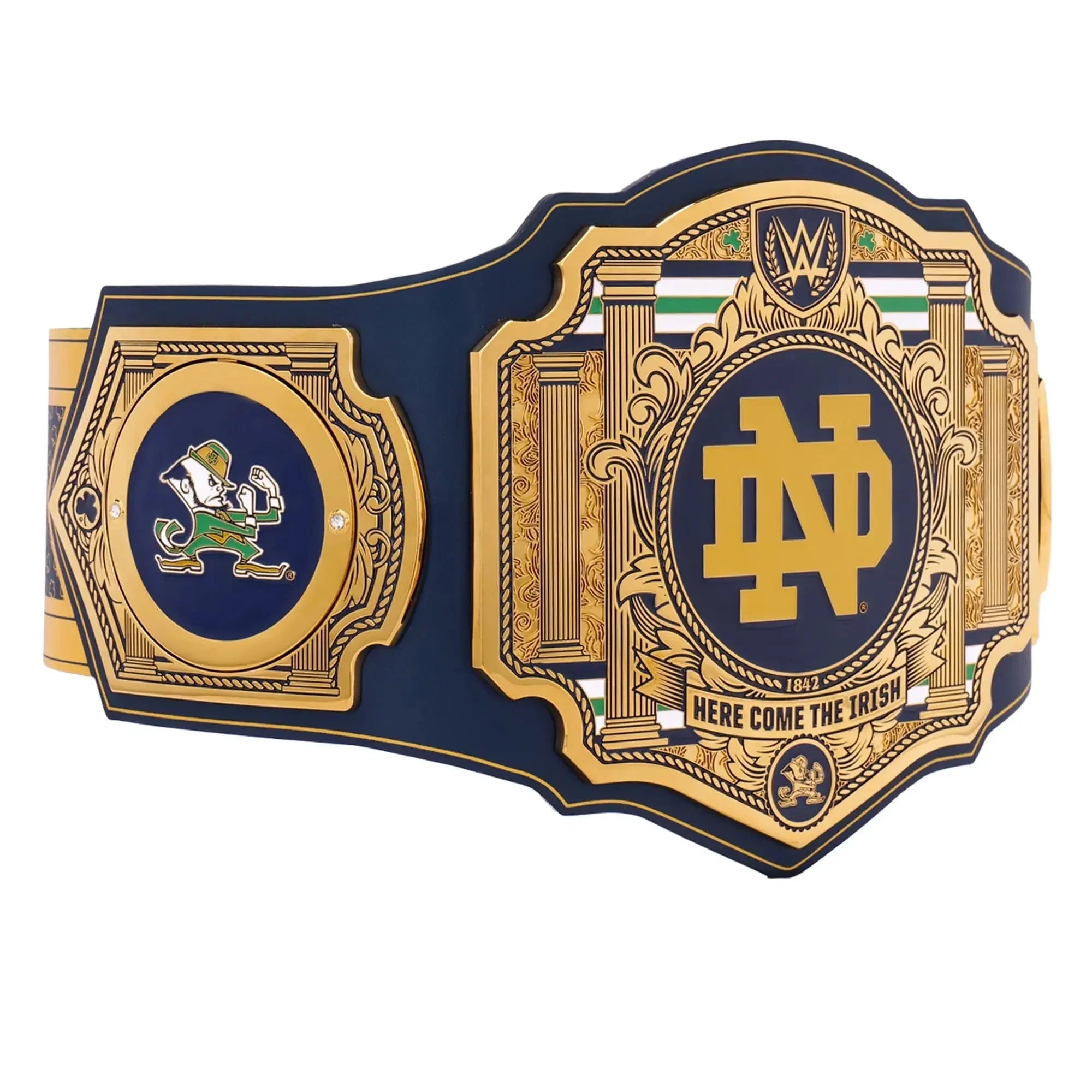 Notre Dame Fighting Irish WWE Legacy Title Belt 4mm