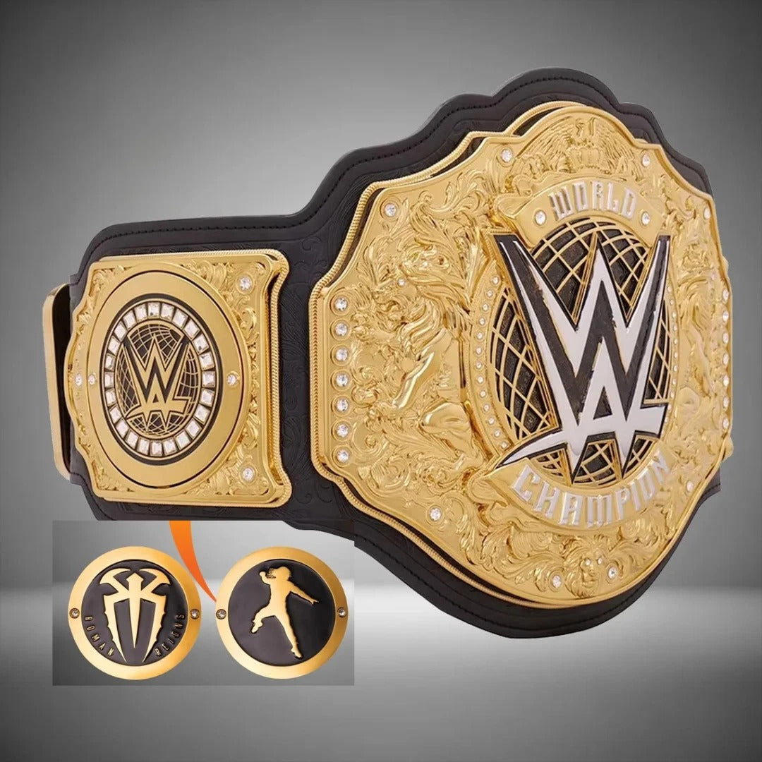 WWE World Heavyweight Championship Replica Belt 6MM ROMAN REIGNS