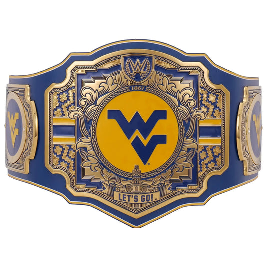 West Virginia Mountaineers WWE Legacy Title Belt 2MM
